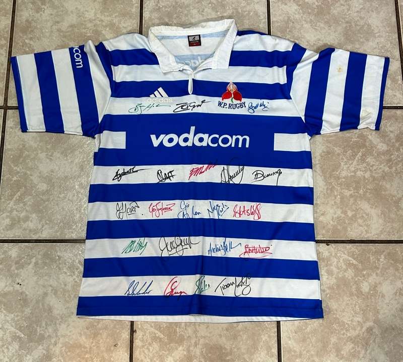 Western Province signed rugby jersey