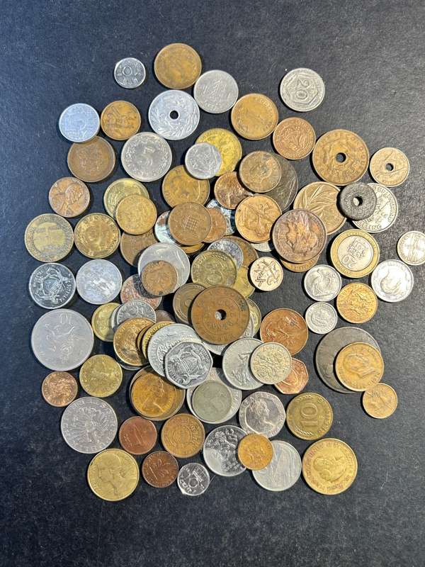Mixed lot of 100 coins - 5