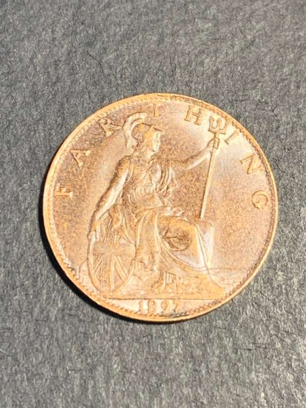 1897 British Fathing