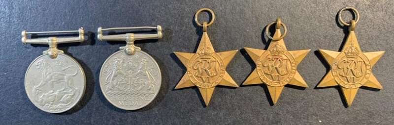 World War Two Group of 5 - 190208 H.Roberts