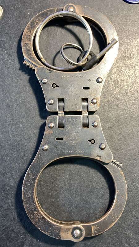 Full Size Handcuffs with Holder