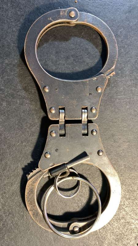 Full Size Handcuffs with Holder