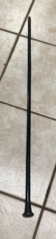 Antique walking stick with hallmarked silver knob