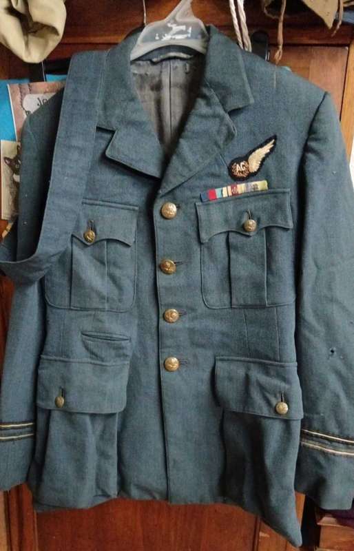 World War Two Royal Air Force Gunner Tunic with Insignia