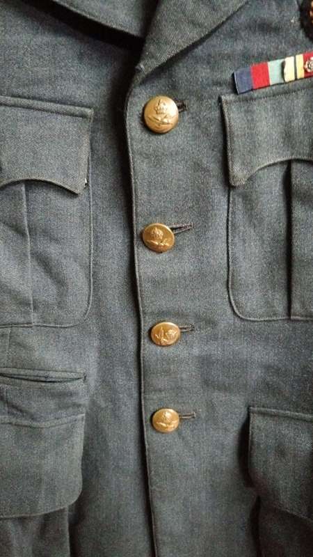 World War Two Royal Air Force Gunner Tunic with Insignia