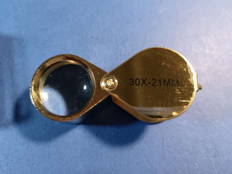 Jewellers Loupe - silver  30 x