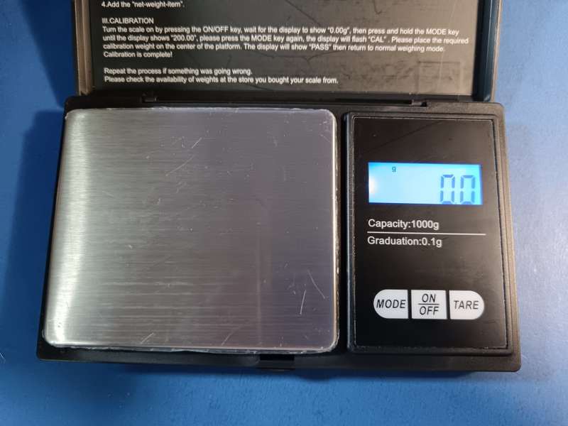 Gold scale up to 1000gr