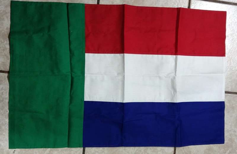 AWB - The Afrikaner Weerstandsbeweging - Afrikaner Resistence Movement Vierkleur Storm Flag