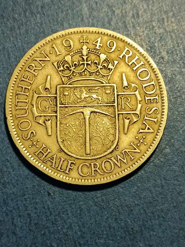 Southern Rhodesia 2.5 Shilling 1949