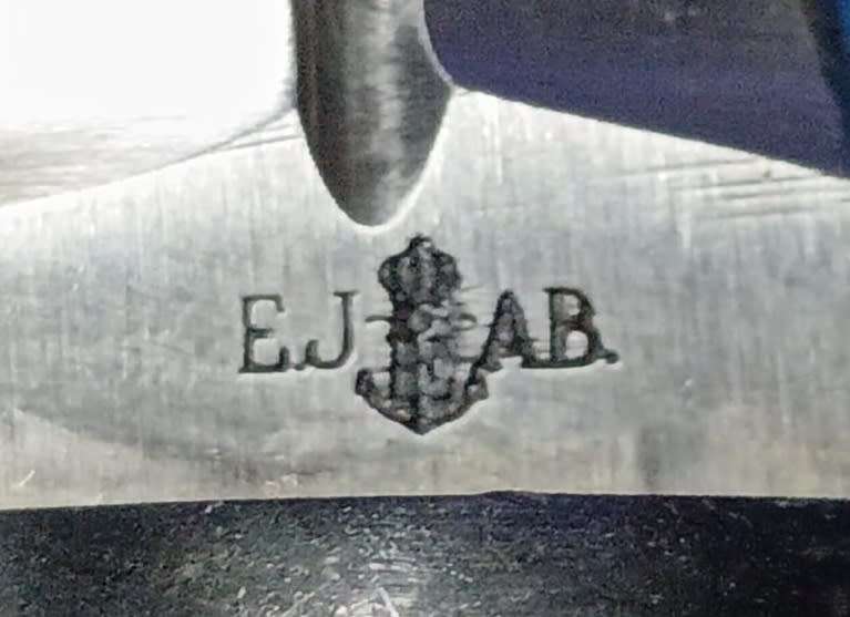 1896 Swedish Mauser EJ/AB Bayonet with Scabbard
