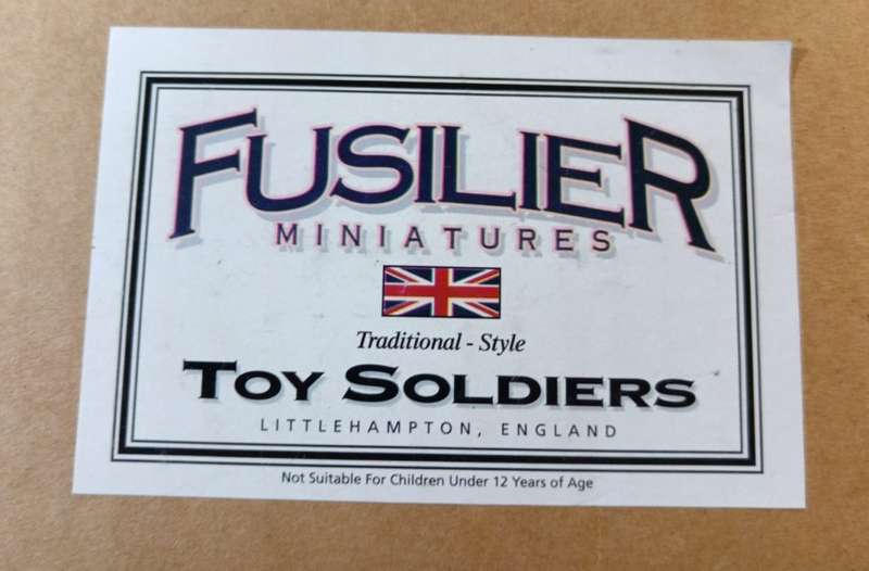 Die Cast Model - Fusilier Miniatures Toy Soldiers Military Series - Boxed