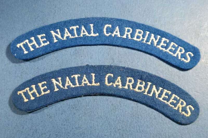 SADF - Natal Carbineers Shoulder Titles