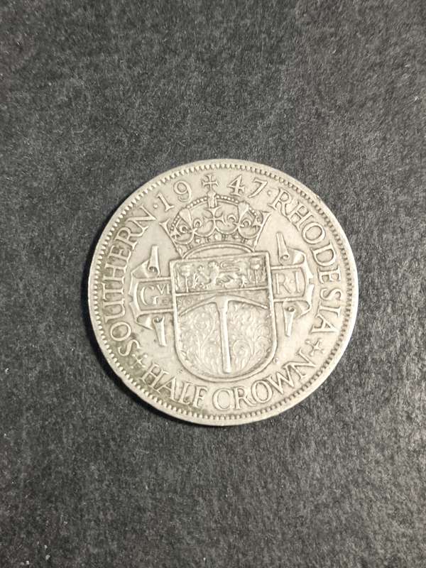 Southern Rhodesia Half Crown 1947