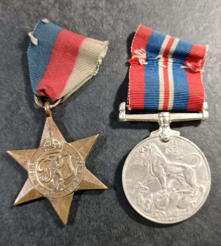 Full Size World War Two Pair : F.S.Lackey
