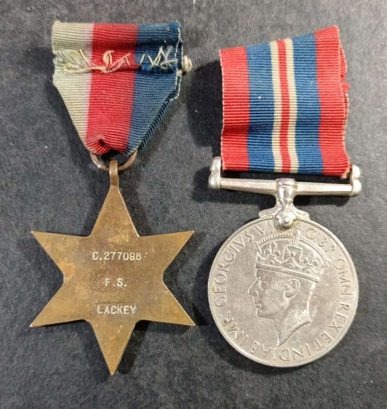Full Size World War Two Pair : F.S.Lackey