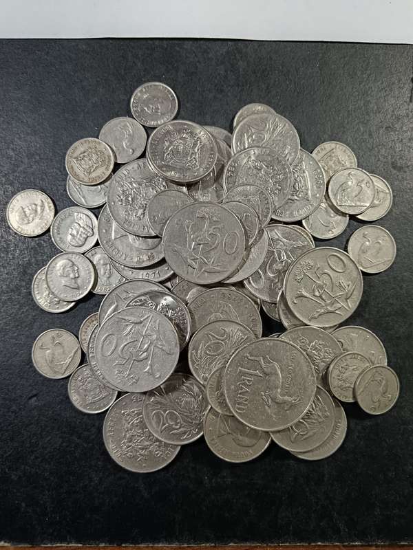 collection of nickel coins