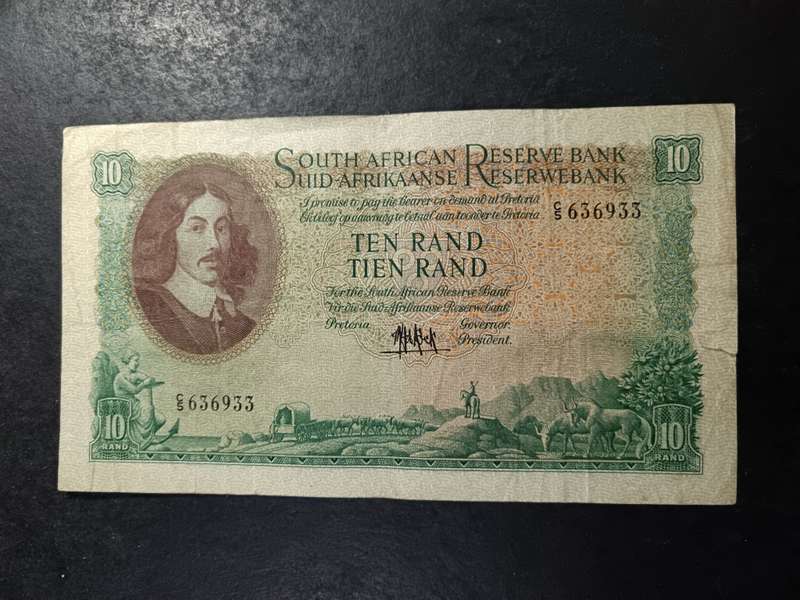 MH de Kock R10 note