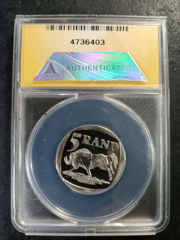Mandela 2000 R5 graded PF63
