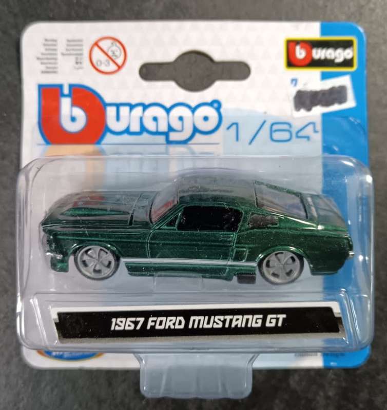Burago Diecast on Card