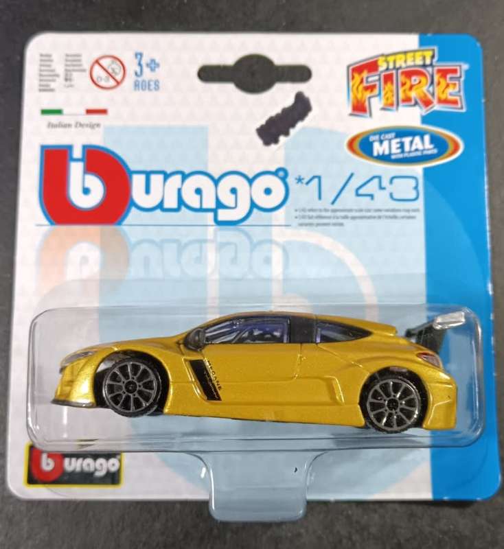 Burago Diecast on Card