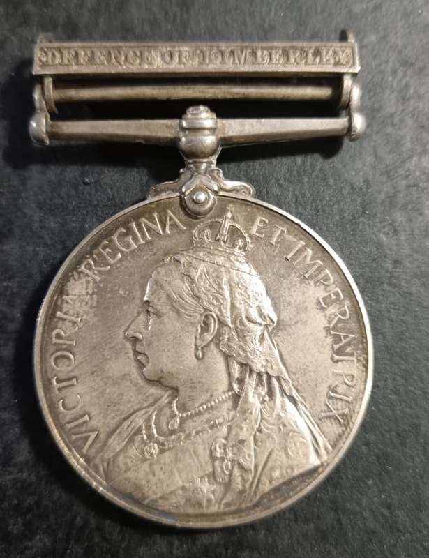 Full Size Zulu War 1853 and 1877-8/Kimberley Star/QSA Defence of Kimberley " Mulholland "