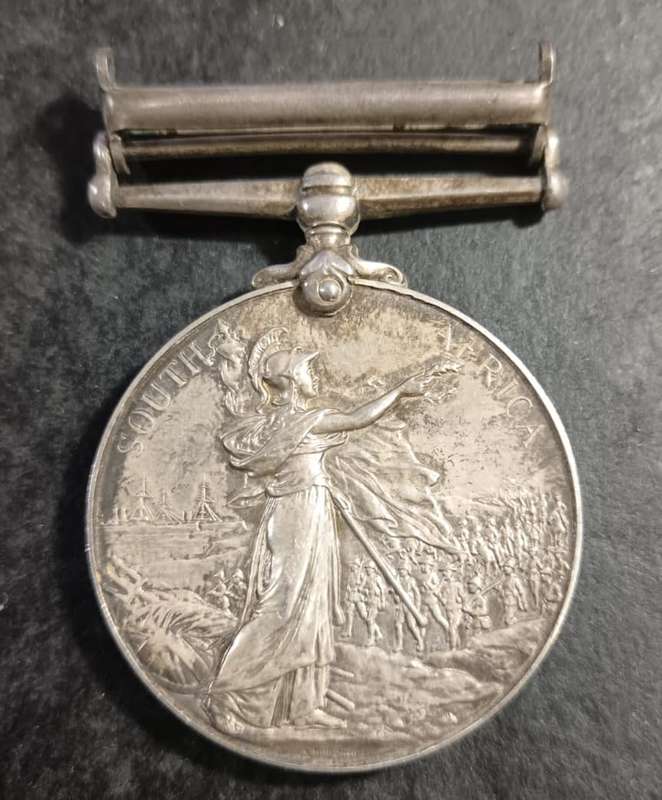 Full Size Zulu War 1853 and 1877-8/Kimberley Star/QSA Defence of Kimberley " Mulholland "