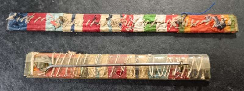 Full Size Size World War Two Medal Ribbon Bars