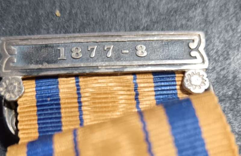 Full Size Zulu War 1853 and 1877-8/Kimberley Star/QSA Defence of Kimberley " Mulholland "