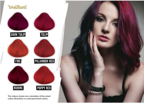 Dark Tulip La Riche Directions Semi-Permanent Hair Colour - 88ml