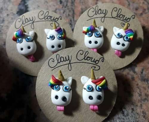 Unicorn Stud Earrings