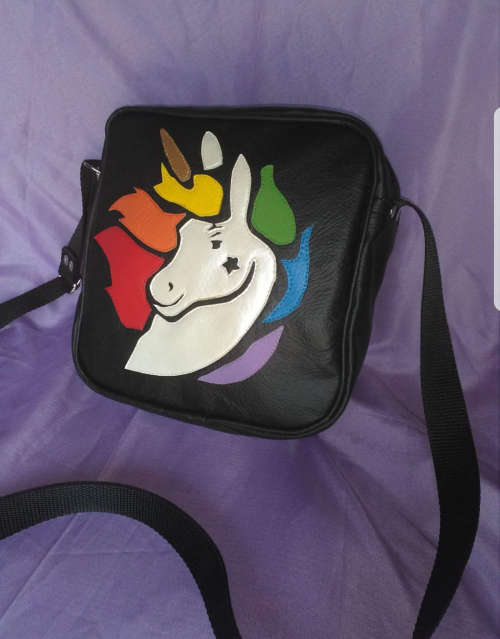 Magical Mystical Fairytale Unicorn 25cm Square Bag