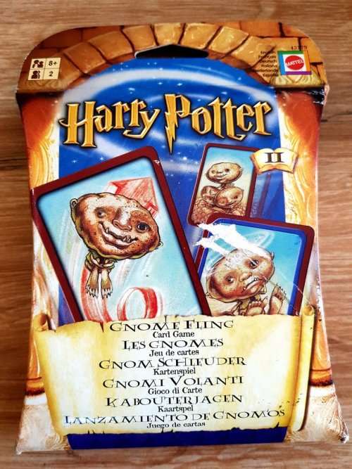 Harry Potter Gnome Fling Playing Cards, Card Game, Harry Potter Fandom