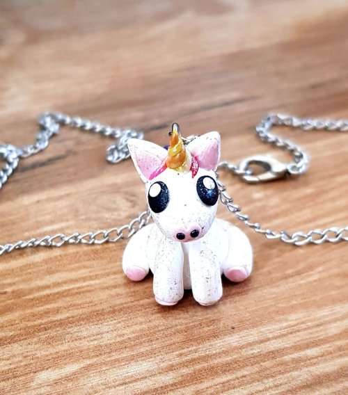 Fat Unicorn Necklace, Magical Jewellery, Mystical Fairytale