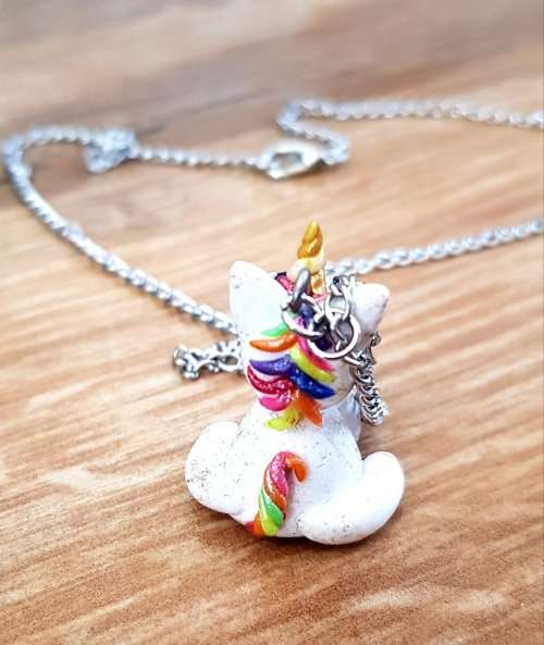 Fat Unicorn Necklace, Magical Jewellery, Mystical Fairytale