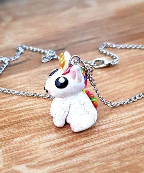 Fat Unicorn Necklace, Magical Jewellery, Mystical Fairytale