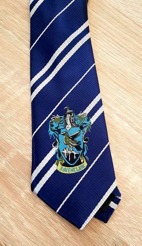 Ravenclaw Harry Potter Tie, Harry Potter House Costume, HP Fandom Accessories