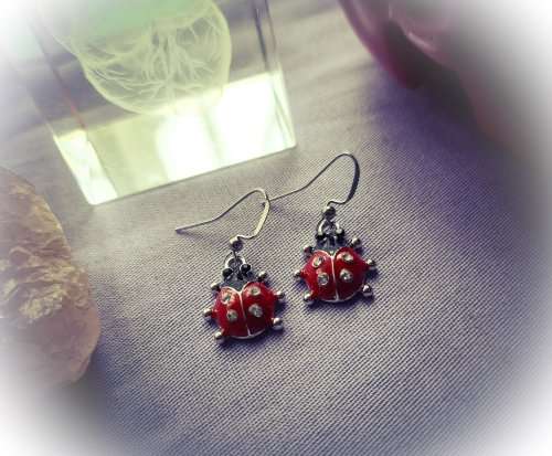 Ladybug Earrings