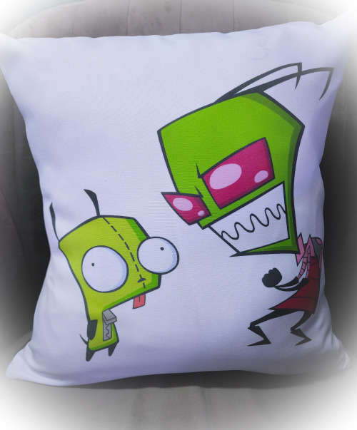 Invader Zim Scatter Cushion