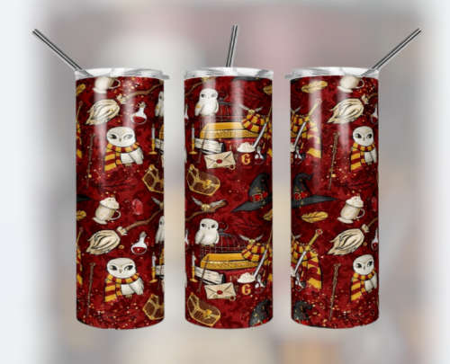 Harry Potter Stainless Steel Tumbler With Straw