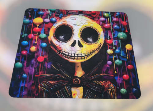 Jack Skellington Nightmare Before Christmas Square Mousepad