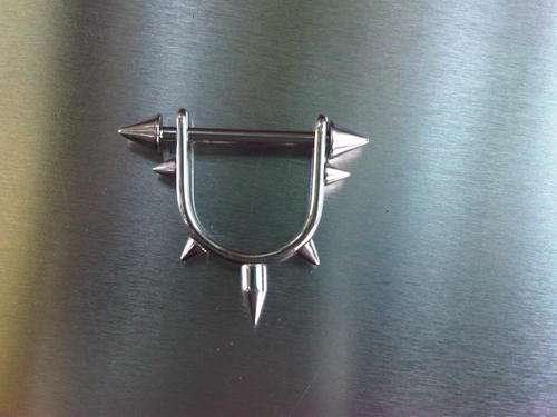Spikey Nipple Ring
