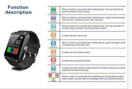 Brand New Bluetooth Smart Watch for Android Phones