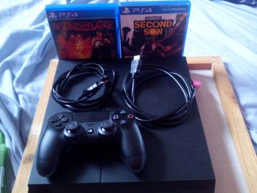 PS4 Console 1TB Plus 5 Games