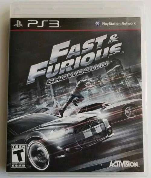 Fast and Furious Showdown PS3 