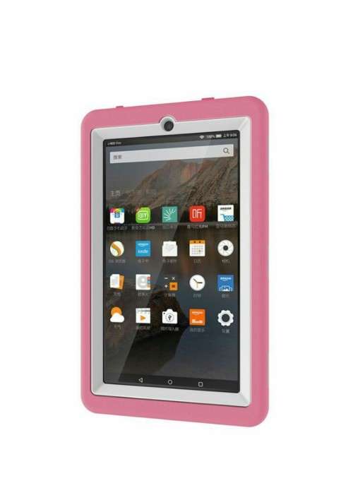 Kindle Fire 7" 8GB Kids Edition Tablet with Pink Cover