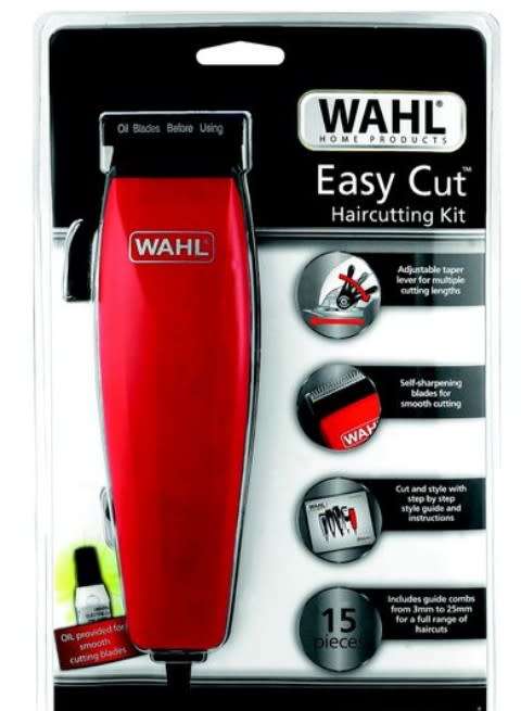 Wahl Easy Cut 15 Piece Complete Hair Clipper Kit