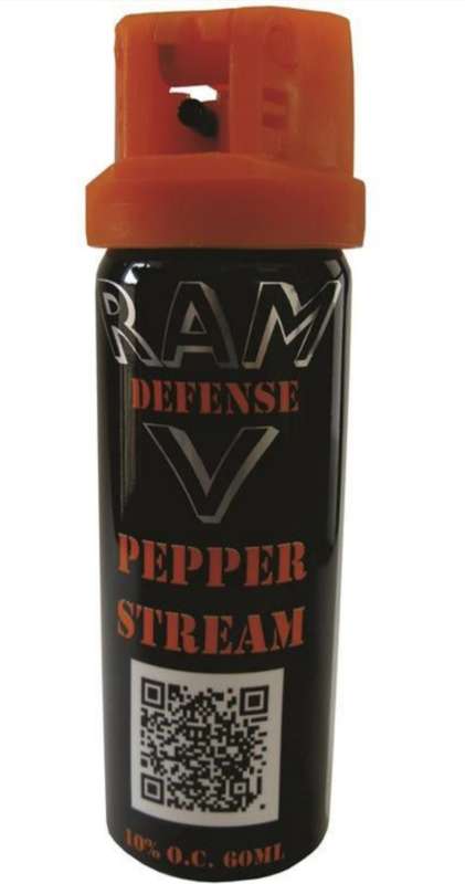Ram Defense - Pepper Stream - 60ml - Black and Orange