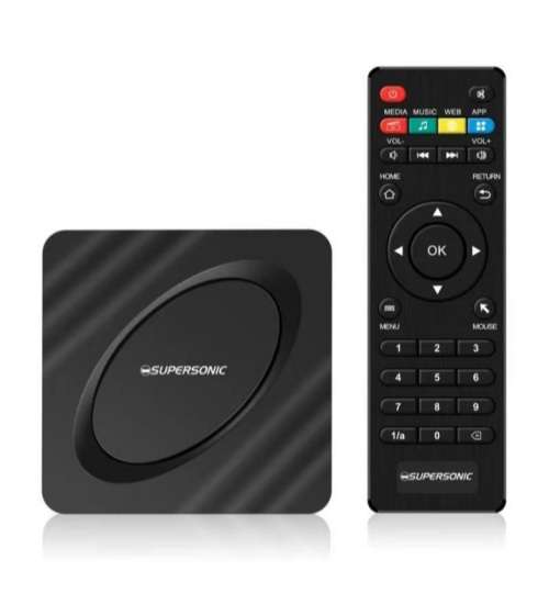 Supersonic Android TV Box Streamer and Multimedia Player - IB1002