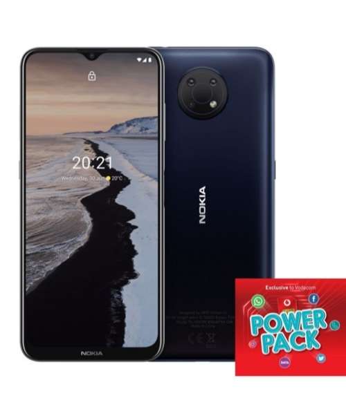 Nokia G10 32GB Dual Sim - Blue + Vodacom Sim Card Pack