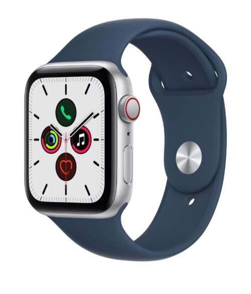 Apple Watch SE GPS + Cellular (44mm) - Sport Band - Abyss Blue